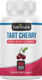 Naticura Tart Cherry Uric Acid Cleanse - Uric Acid Joint and Muscle Support Supplement - Tart Cherry with Turmeric, Cranberry, Pomegranate, Celery Seed Extract, Bromelain - 60 Tart Cherry Capsules