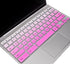 Keyboard Cover for Samsung Chromebook 4 3 XE310XBA XE500C13 XE501C13 11.6/Chromebook 4 XE350XBA 15.6/11.6 Chromebook 2 XE500C12/Chromebook Plus V2 XE520QAB XE521QAB 12.2" Keyboard Skin, Pinkish Purple