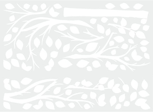 RoomMates RMK3863GM Simple White Tree Peel and Stick Giant Wall Decals