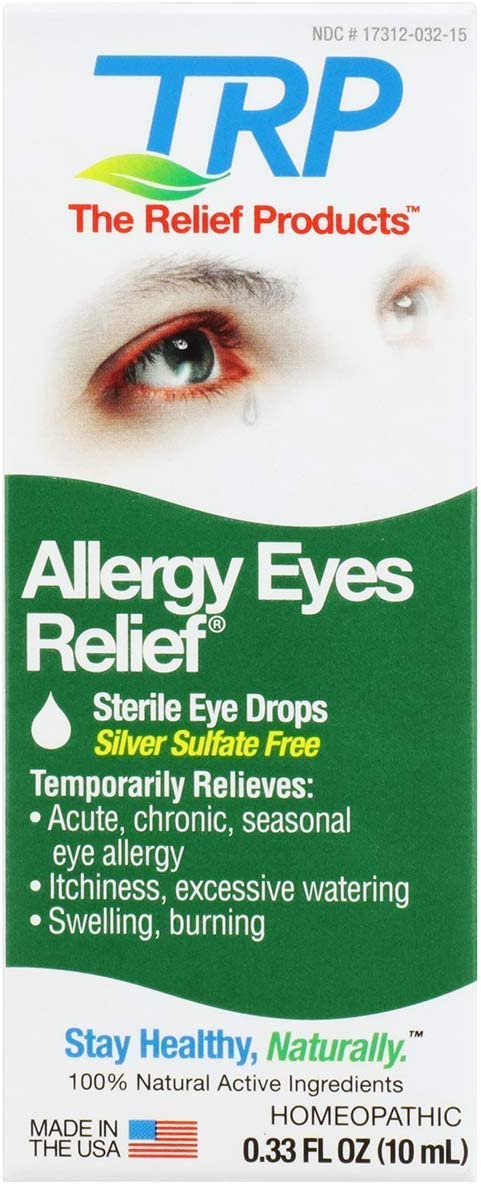 The Relief Products Allergy Eyes Relief Sterile Eye Drops, 0.33 Fl. Oz.