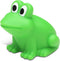 DolliBu Frog Bath Buddy Squirter - Floating Green Frog Rubber Bath Toy, Fun Water Squirting Bathtime Play For Toddlers, Cute & Soft Animal Toy For The Bathtub, Beach & Pool for Girls & Boys - 3 Inch