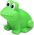 DolliBu Frog Bath Buddy Squirter - Floating Green Frog Rubber Bath Toy, Fun Water Squirting Bathtime Play For Toddlers, Cute & Soft Animal Toy For The Bathtub, Beach & Pool for Girls & Boys - 3 Inch