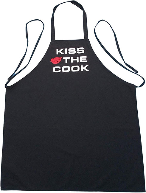 Black Kiss The Cook Chef Apron