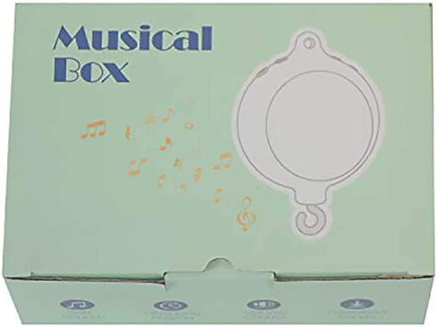 HLEEDUO New Type Auto Baby Music Box Crib Music Mobile (TF Card RemoteVversion)