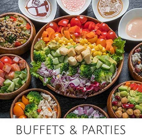 Plasticpro Disposable Plastic Serving Spoons Durable Heavy Duty Premium Serving Utensils Clear Pack of 4