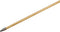 Carlisle 4027500 Metal Tipped Handle, 7/8" D, 0.88" Height, 0.88" Width, 40" Length, Wood/Other