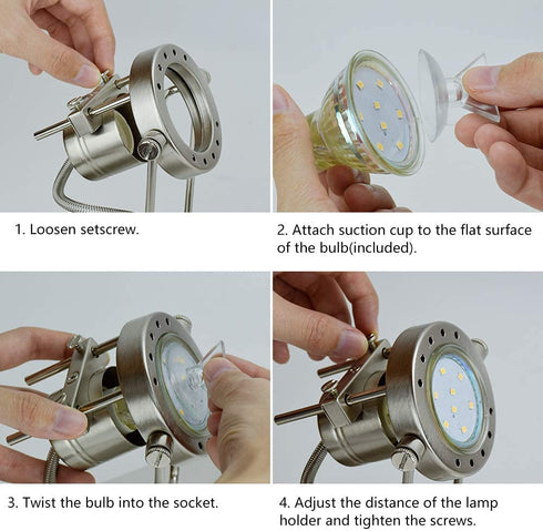 DLLT Led Ceiling Spotlight, Adjustable Wall Mount Lamp, Plug-in Track Light Kit Lighting for Bedside, Headboard Picture, Bedroom, Kitchen, Living Room,Warm White
