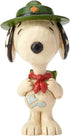 Enesco Peanuts by Jim Shore Snoopy Boy Scout Mini Figurine