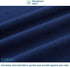 Weighted Idea Minky Fuzzy Duvet Cover for Kids Weighted Blanket 41''x60'' (100% Minky, Grey/Navy Blue)