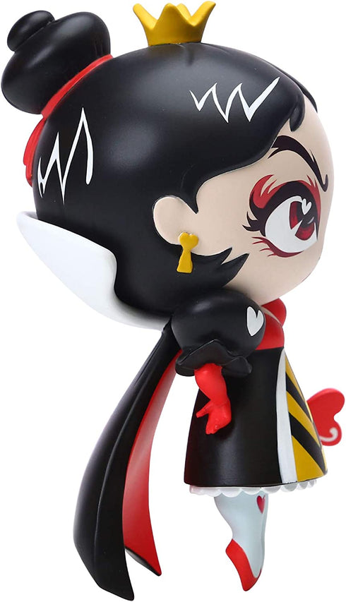 Enesco World of Miss Mindy Disney Villains Alice in Wonderland Queen of Hearts Figurine, 7 Inch, Multicolor