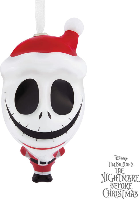 Hallmark Disney Tim Burton's The Nightmare Before Christmas Jack as Sandy Claws Decoupage Christmas Ornament