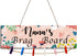 Gifts for New Grandma/Nana's Brag Board/Grammy Clip Photo Holder/Birthday Christmas Gfit for Grandma from Granddaughter and Grandson