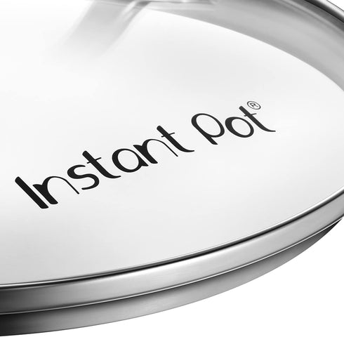 Instant Pot Tempered Glass Lid, Stainless Steel Rim, for 5 Qt/L or 6 Qt/L Models