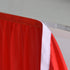 Suppromo 9ft Red Tulle Table Skirts for Rectangle or Round Tables Tutu Table Skirt Decoration for Christmas Decorations Baby Shower Birthday Party Wedding Table Decorations(Red, L9(ft)*H 30in)