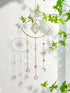 jia ning Sun Catchers Sun Catchers Crystal Light Catchers, Window hangings, Home Decor, Crystal Window Decorations, Rainbow Makers (Four Crystals)