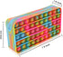 Silicon Pop Bubble Simple Fidget Bag Pencil Pen Case Popper Sensory Poppet Fidget Toy Makeup Cosmetic Bag Stationery Organizer Portable for School Home College Office (B)