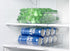 Set Of 4 Refrigerator Organizer Bins Plastic Fridge Water Bottle Storage Dispenser, Pop Soda Can and Drink Holder for Pantry Kitchen Cabinets and Freezer, BPA Free, Clear