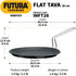 Hawkins Futura Non-stick Induction Compatible Flat Tava Griddle, 10" Induction, BLACK,