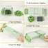 Supernal Mandoline Slicer?6 in 1 Vegetable Mandoline Slicer? Cheese/Vegetable Slicer?Vegetable Chopper, Potato Onion Chopper?Potato Chip Slicer?Kitchen Cutter Chopper for Vegetables Time Saver
