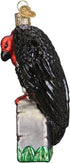 Old World Christmas Decorations Glass Blown Ornaments for Christmas Tree, Halloween Vulture
