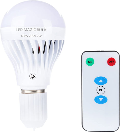 BSOD LED Magic Bulbs Self-Charging Emergency Lightbulb eBulb Cool White for Home Power Failure with Remote Controller Rechargeable Battery E26 Camping Lamp Indoor Outages Lighting Flashlight