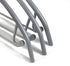 Better to U 16.5 Inch Metal Non Slip Hangers Rubber Coated, Heavy Duty Gray Clothes Hanger, Non Bump Clothe Sweater Hangers(Grey, 10)