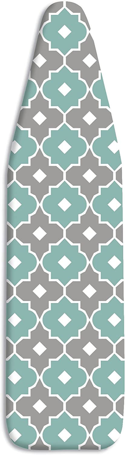 Whitmor Supreme Ironing Board Cover and Pad, Paragon Taupe/Gray