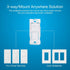 Lutron Caseta Wireless Wallplate Bracket for Pico Remote, PICO-WBX-ADAPT, Translucent