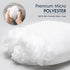 Phantoscope Pillow Inserts 14 x 14, Set of 4 Hypoallergenic Square Form Decorative Throw Pillow Inserts, Made in USA Couch Bed Pillows - 14 inches