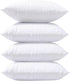 Phantoscope Pillow Inserts 14 x 14, Set of 4 Hypoallergenic Square Form Decorative Throw Pillow Inserts, Made in USA Couch Bed Pillows - 14 inches