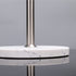 ZCCZ Free Standing Toilet Paper Holder Stand, Bathroom Toilet Roll Tissue Holder Stand Toilet Paper Storage for Bathroom Organization and Storage, Fit Any Size Toilet Rolls, Brushed Nickel