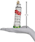 Old World Christmas Cities, Places and Landmarks Glass Blown Ornaments for Christmas Tree Leaning Tower of Pisa