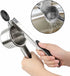 PARADIZM Potato Ricer Stainless Steel,Extra-Large top Stainless Steel Potato Rice,Rice milling Kitchen Tool with Long Non-Slip Handle, It can be use on Carrots,yams and All Sorts of Root Crops.