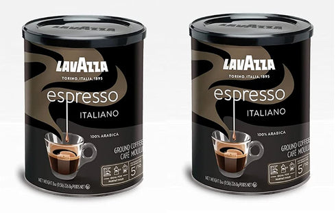 Lavazza Ground Coffee - Caffe Espresso - 8 oz - 2 pk