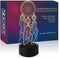 YAOFAR Dream Catcher Night Light LED 3D Illusion USB Dreamcatcher Lamp Present Birthday Gift for Baby Toddler Boy Girl Kid Mother Nursery Bedroom Room Decor (Dream)