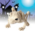 BESTOYARD 1pc Halloween Animal Scary Skeleton Props Happy Halloween Spooky Skull Animal Skeleton Frame (Frog)