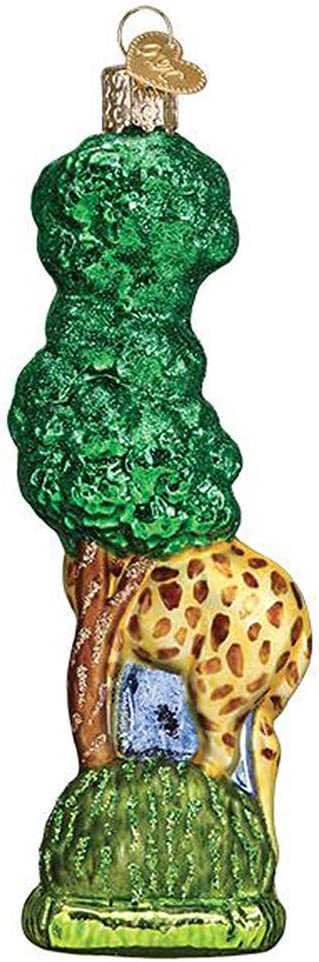 Old World Christmas Ornaments Giraffe Glass Blown Ornaments for Christmas Tree
