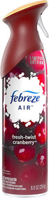 Febreze 037000988854 Air Freshener Spray-Limited Edition-Winter Collection 2017-Fresh-Twist Cranberry-Net Wt. 8.8 OZ (250 g) Per Bottle-Pack of 3 B, kkk