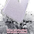 IDYStar iPhone 11 Case Glitter Clear for Girls, Hybrid 2 in 1 Shockproof Heavy Duty Protection Shock Resistant Durable Slim Fit Cover for iPhone 11 6.1 Inch, Glitter Clear