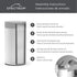 Spectrum Diversified Decorative Refillable Wet Dispenser for Household, Stylish Holder for Cleaning Wipes, Bronze