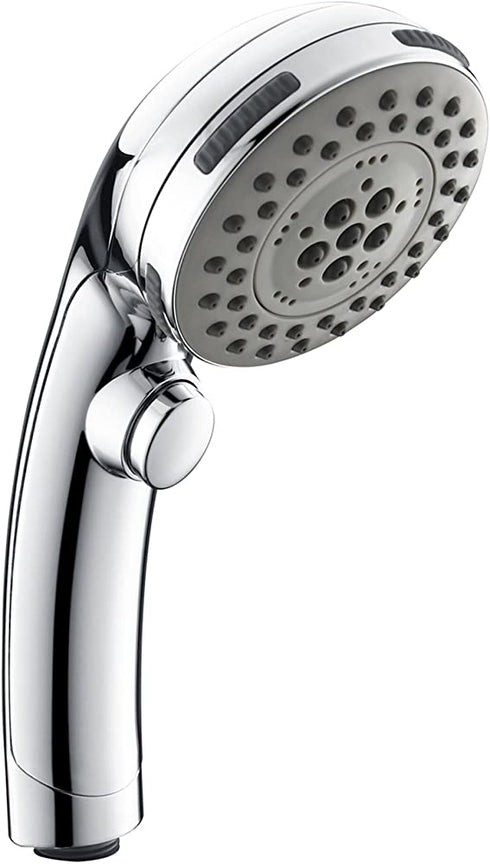 HOMELODY High Pressure Handheld Shower Head with ON/OFF Pause Switch 6-Functions Water Saving Shower head, Detachable Shower Head,Chrome Finish