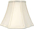 Royal Designs, Inc. BSO-701-14BG Flare Bottom Outside Corner Scallop Basic Lamp Shade, 8 x 14 x 11, Beige