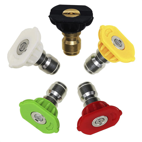 5Pcs Pressure Washer Nozzles Tips - Replacement Sprayer Nozzle Tips for Pressure Washers 2700 PSI Pressure Washer Accessories, 2.3 GPM, Model # 6022, 6023, Size 3.0 Or 030 High Pressure Aeroponics Kit