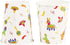 144 Pieces Let's Fiesta Disposable Dinnerware Set for Birthday Party Supplies, Cinco de Mayo Paper Plates, Yellow Cutlery, Cups, Napkins (Serves 24)