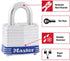 Master Lock 5T Outdoor Padlock with Key, 2 Pack Keyed-Alike
