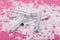 10Pack White Confetti Wand Tissue Sticks for Wedding Celebrations, Anniversary, Birthday Party, 7.8inch