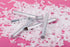10Pack White Confetti Wand Tissue Sticks for Wedding Celebrations, Anniversary, Birthday Party, 7.8inch