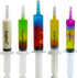 Jello Party Syringes with 5 Extra Caps, 30 Pack Reusable 2oz Plastic Party shots Syringes, and Cleaning Brush,great for filling Jello, Pudding, Patrick's Day, Graduation party