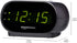 Amazon Basics Small Digital Alarm Clock with LED Display, Nightlight and Battery Backup - 4.5 x 3.5 x 2.4 Inches
