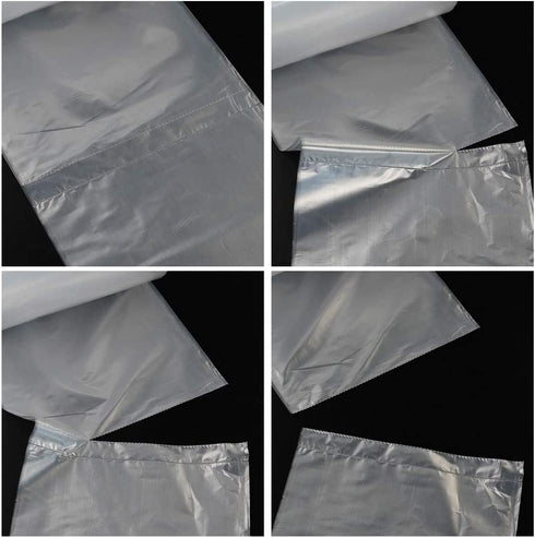 Lesbin 1.6 Gallon Clear Small Trash Bags, 190 Counts